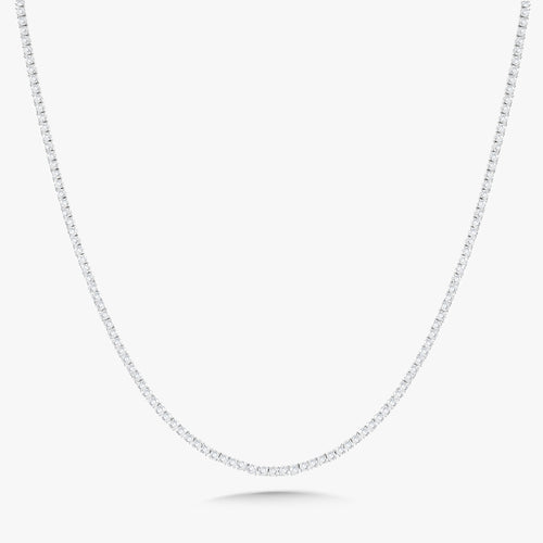 Lab Grown Diamond Tennis Necklace 6 ctw