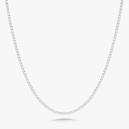 Lab Grown Diamond Tennis Necklace 10 ctw