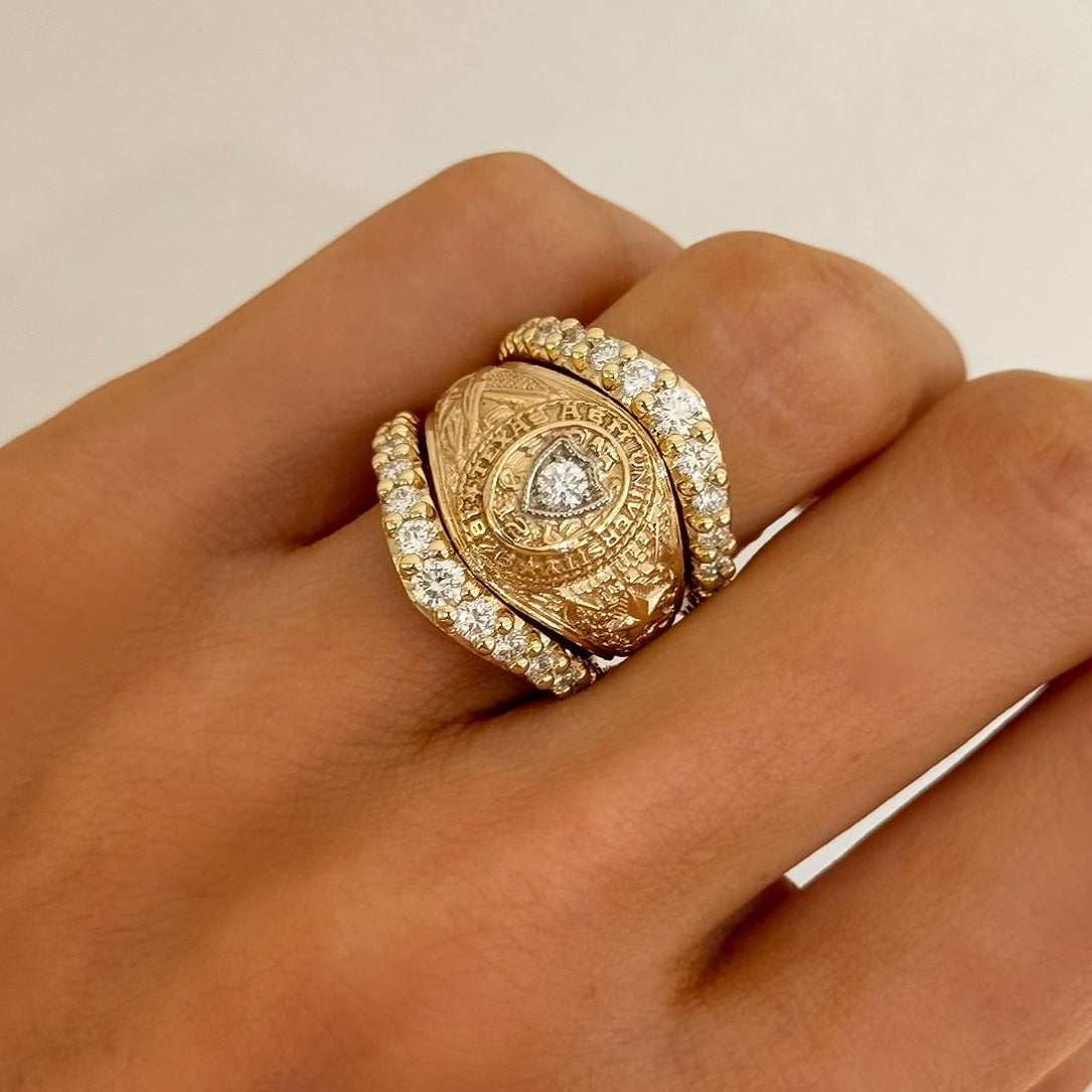 The Cascading RingWraps 1.28 ctw