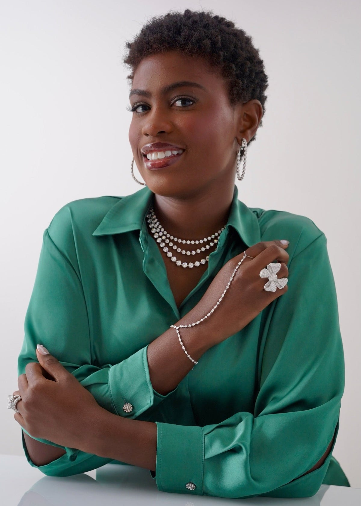 The Charlie Cloud® tennis necklace, mamas Charlie Cloud® tennis necklace, 1ct every diamond Charlie Cloud® tennis necklace
   