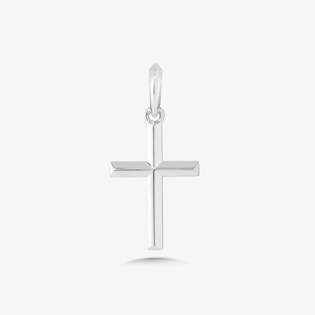 The Lamb Mens 14k Polished Cross Charm