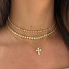 TinxFloatingDiamondAdjustableChokerCollarNecklace_HarleyGraduatedDiamondHeartBezelTennisNecklace_KhloeTwoProngDiamondCrossNecklace