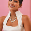 Tinx Floating Diamond Adjustable Choker/Collar Necklace,Faye Diamonds By The Yard Drop Necklace ,Clara Mae Graduated Emerald Cut Diamond Necklace 15.32 ctw,Miss Matthews Dangling Adjustable Heart Charm Necklace 5.63 ctw,