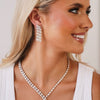 Tulane Pear Diamond Double Lariat 28.56 ctw