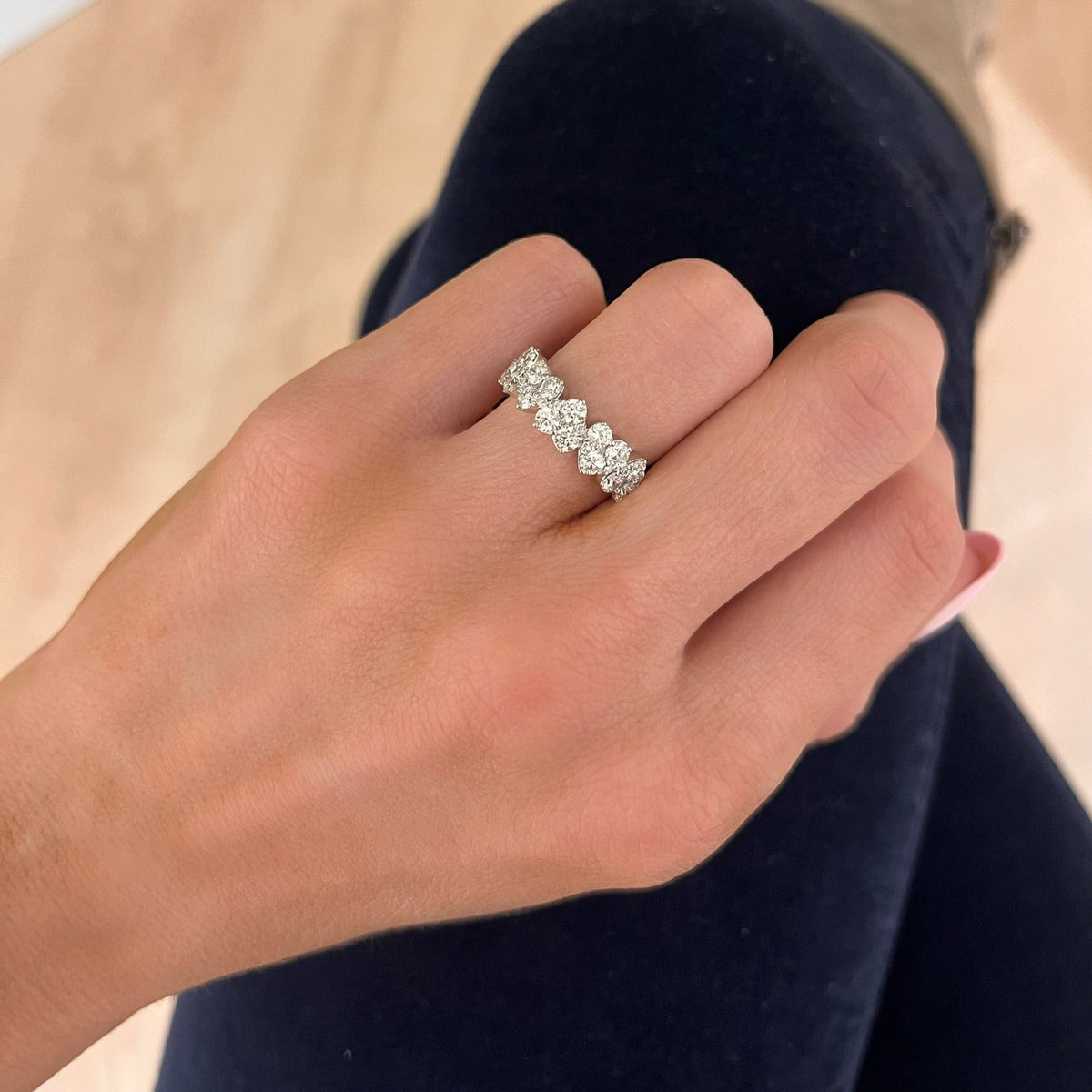 Vita Diamond Heart Ring 1.60 ctw