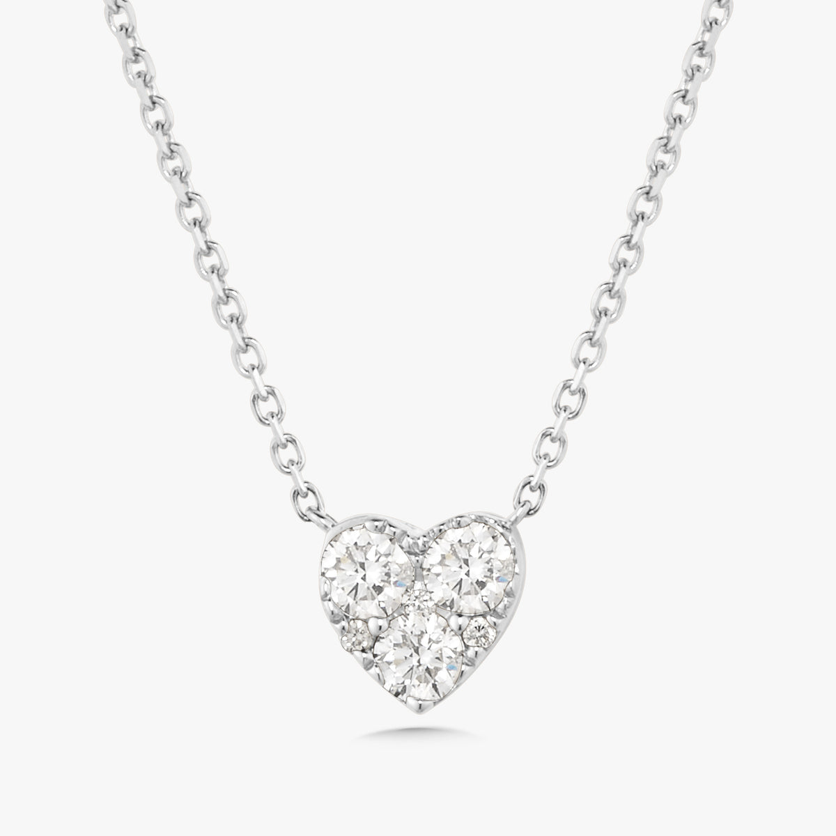 Vita Diamond Heart Necklace