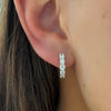 Georgie Diamond Huggie Earrings 1.25 ctw