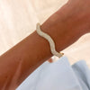 Welle Wavy Diamond Bangle Bracelet 2.72 ctw