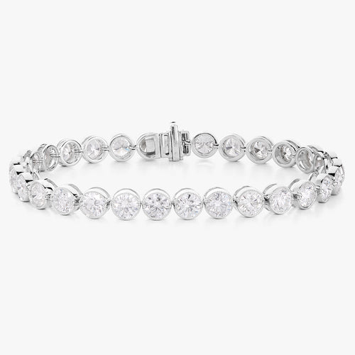 Mama's Milgrain Tennis Bracelet 14.60 ctw.