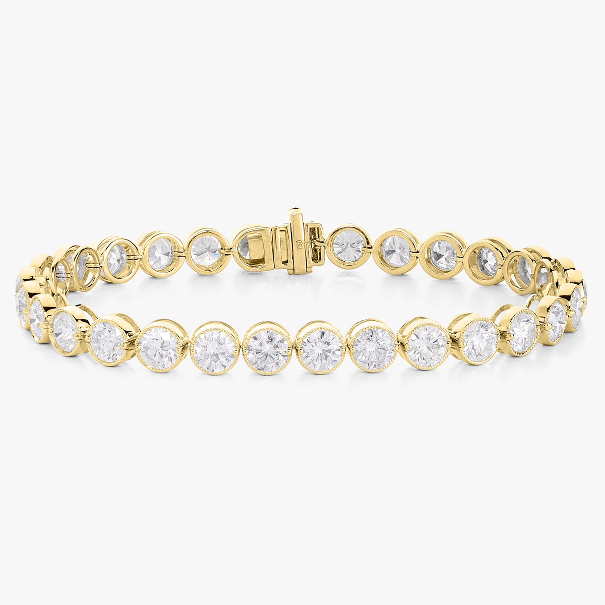 Mama's Milgrain Tennis Bracelet 14.60 ctw.