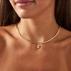 Seager Gold Collar Necklace
