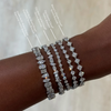 Mamas Charlie Cloud®  bracelet, the Charlie Cloud®  tennis bracelet, the midi Charlie Cloud®  tennis bracelet, axel multi mixed tennis bracelet, nealie multi mixed shape diamond bracelet