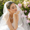 Leonie Dancing Floral Marquise & Pear Diamond Necklace 48 ctw