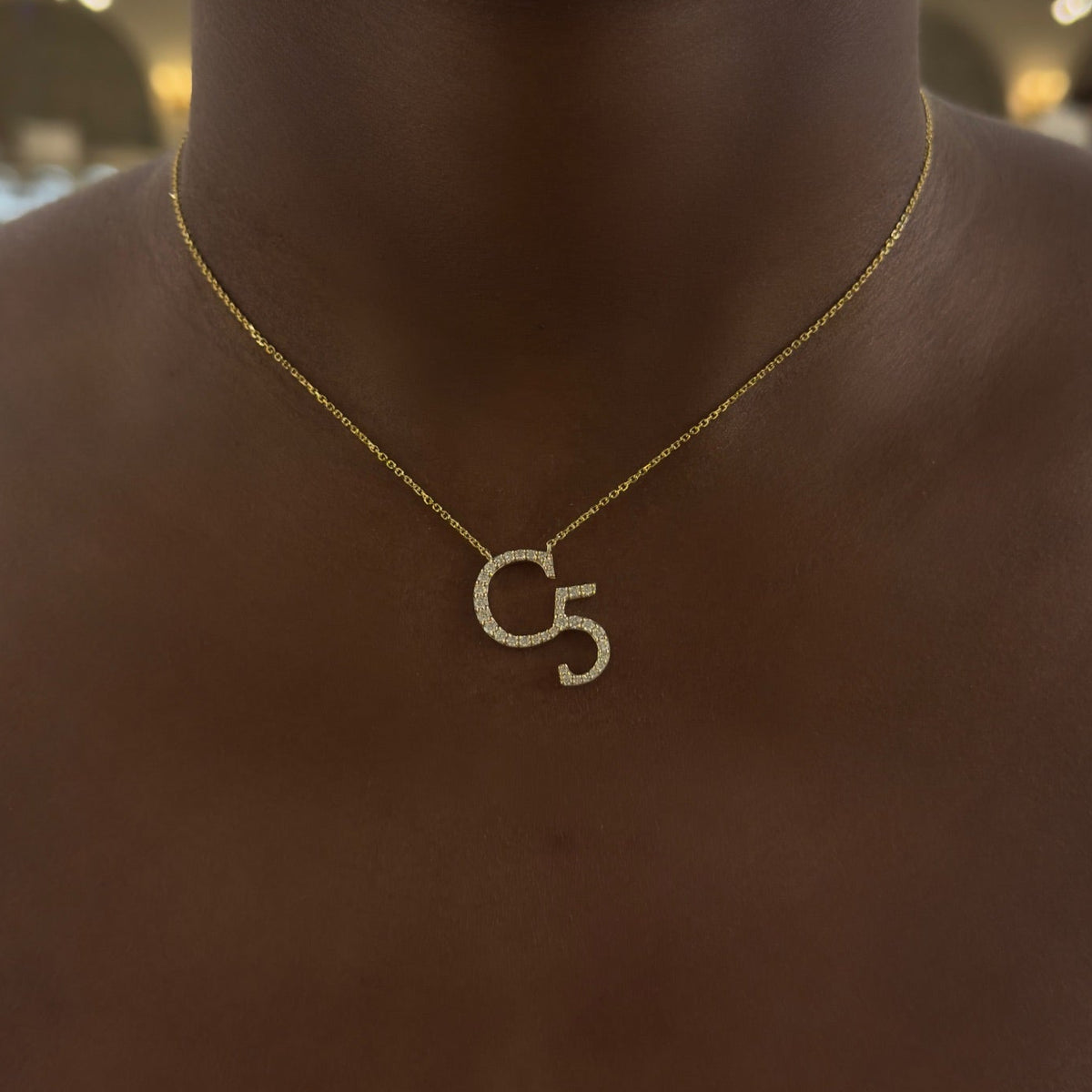 custom cattle brand necklace
