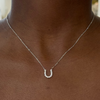 derby horseshoe necklace 