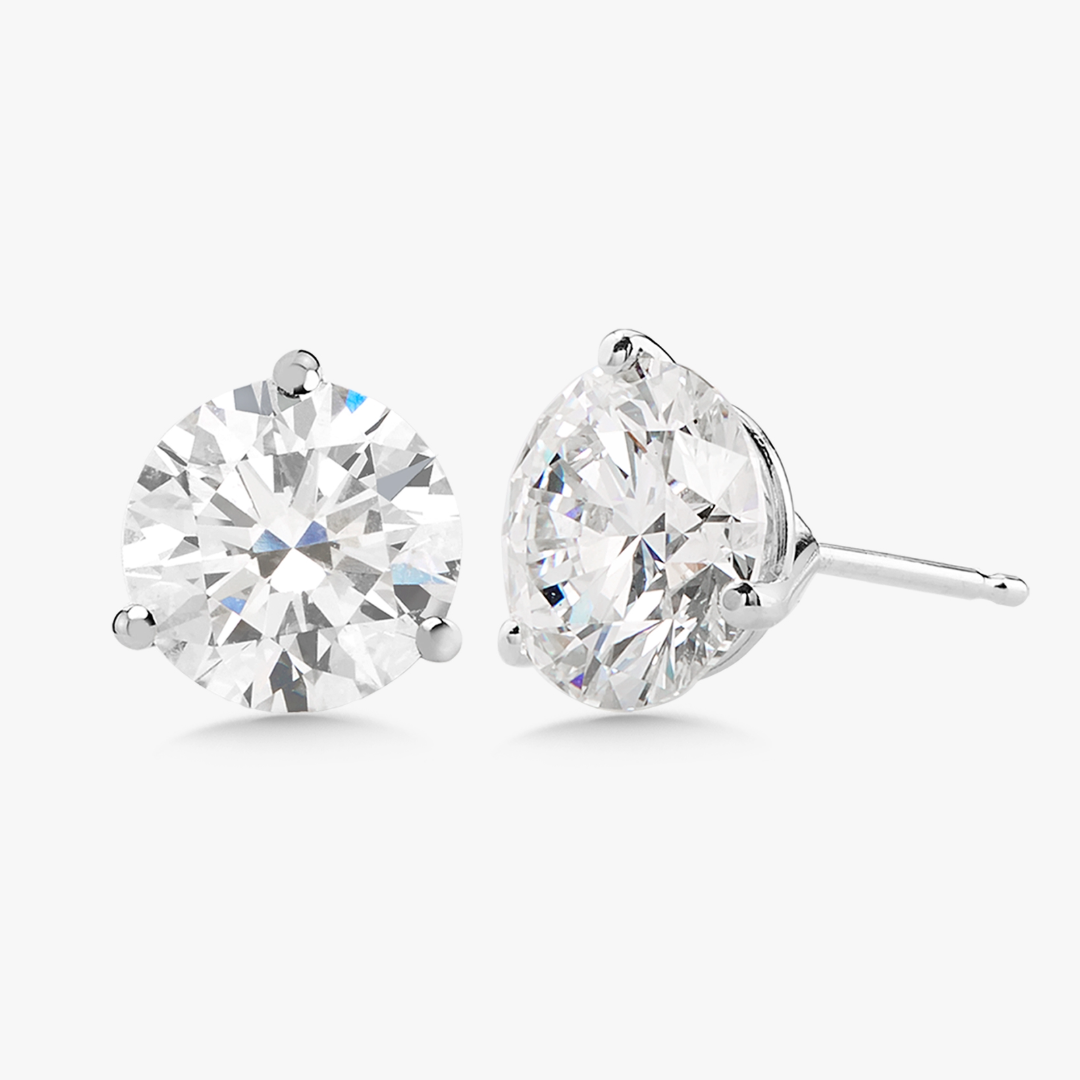 diamond stud earrings 10 ctw