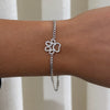 dog paw print bracelet