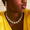 fancy yellow diamonds earrings and necklaces