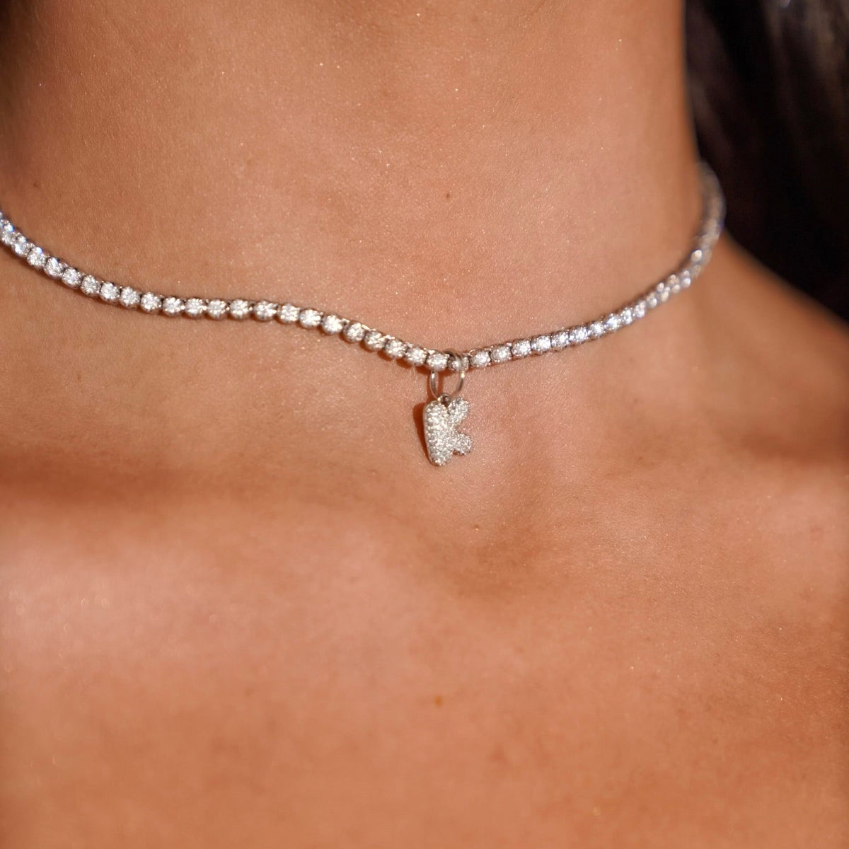 K initial bubble charm