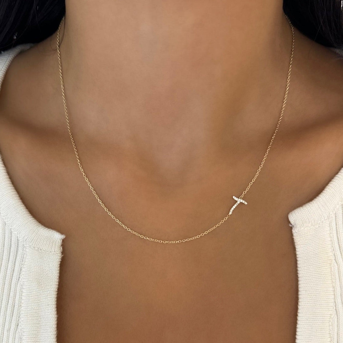 initial necklace
