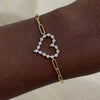 little posie heart bracelet 