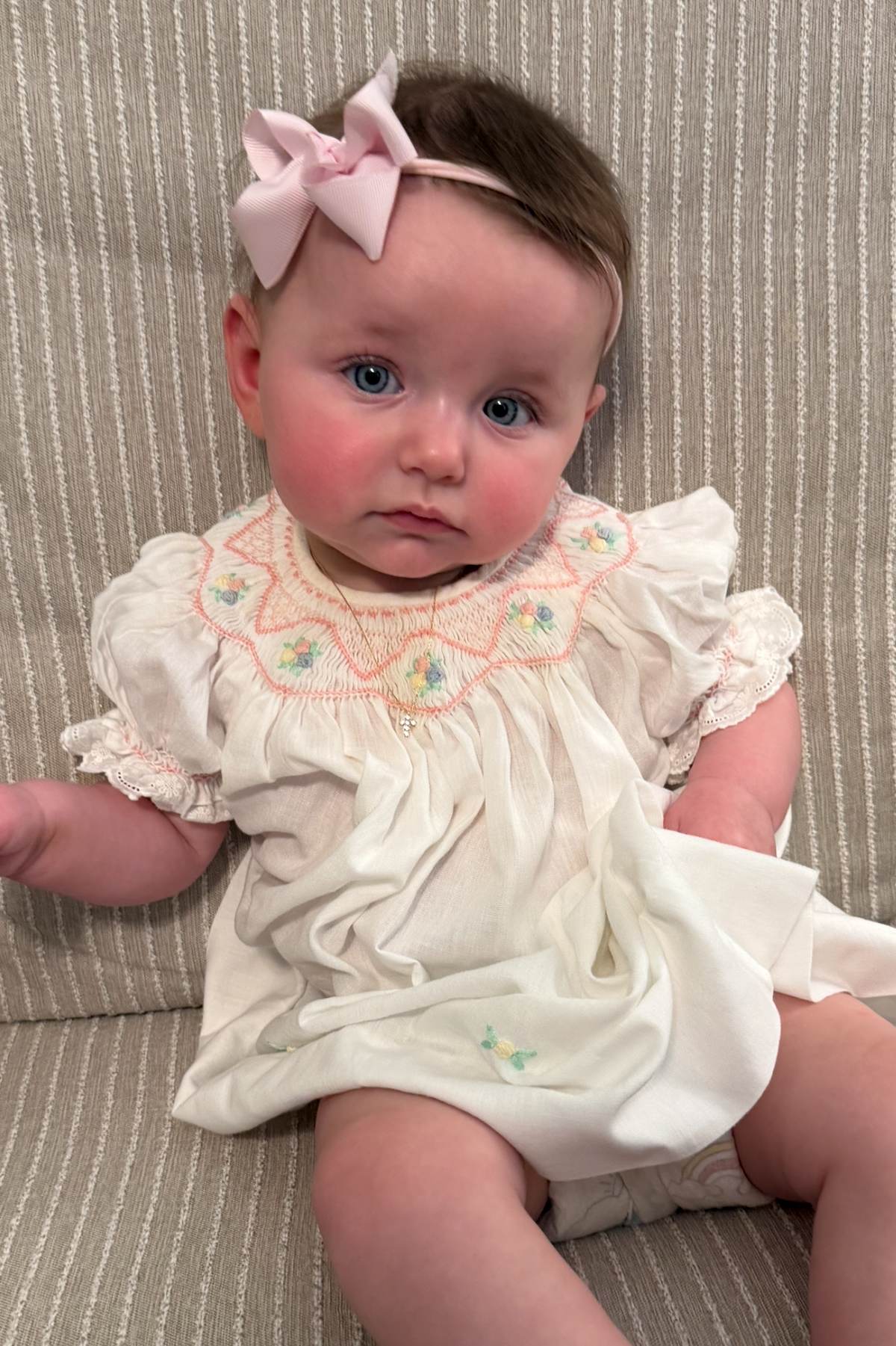 little grace dainty cross necklace