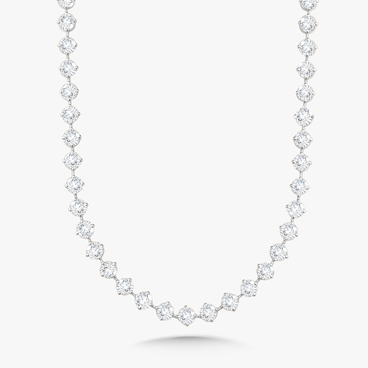 Mamas Charlie Cloud® Diamond Tennis Necklace 25.25 ctw
