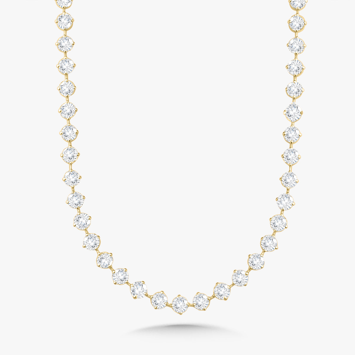 Mamas Charlie Cloud® Diamond Tennis Necklace 25.25 ctw