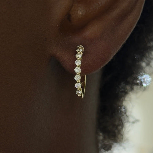 posie Charlie Cloud®  huggie earrings