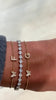 Butterfly initial bracelets 

