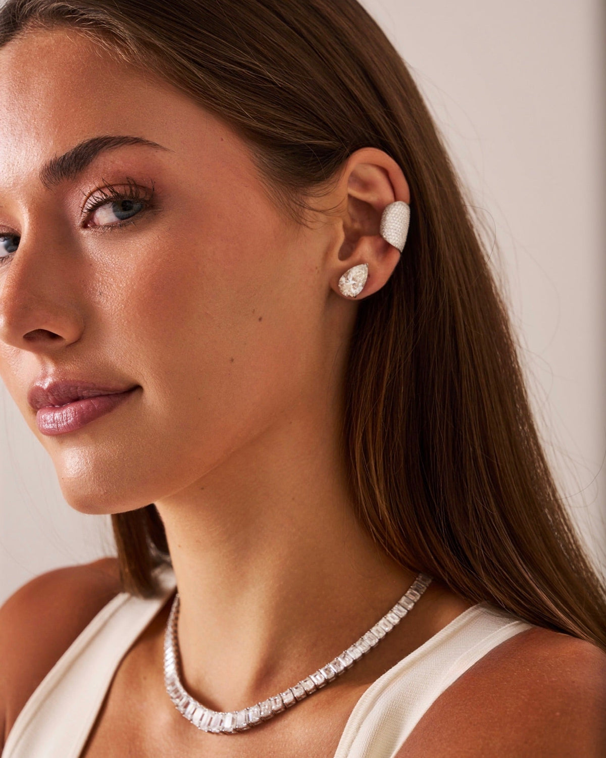 Pave Diamond Ear Cuff
