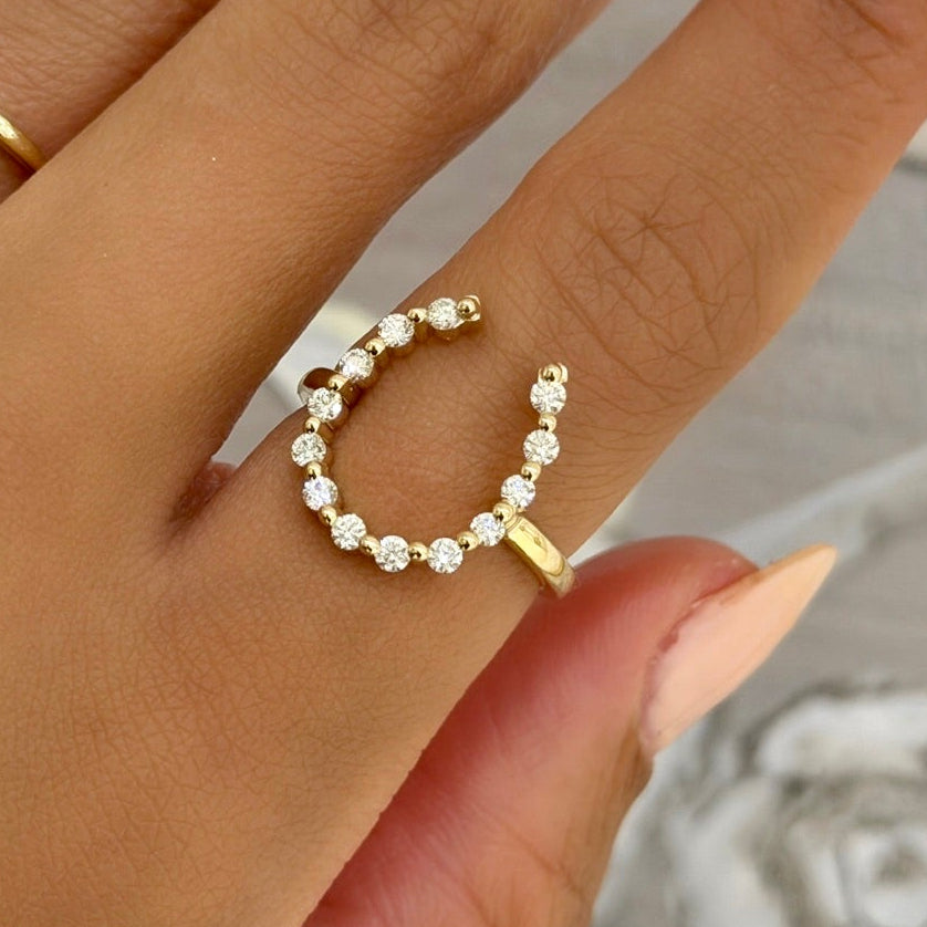 Charlie Cloud®  horseshoe ring 