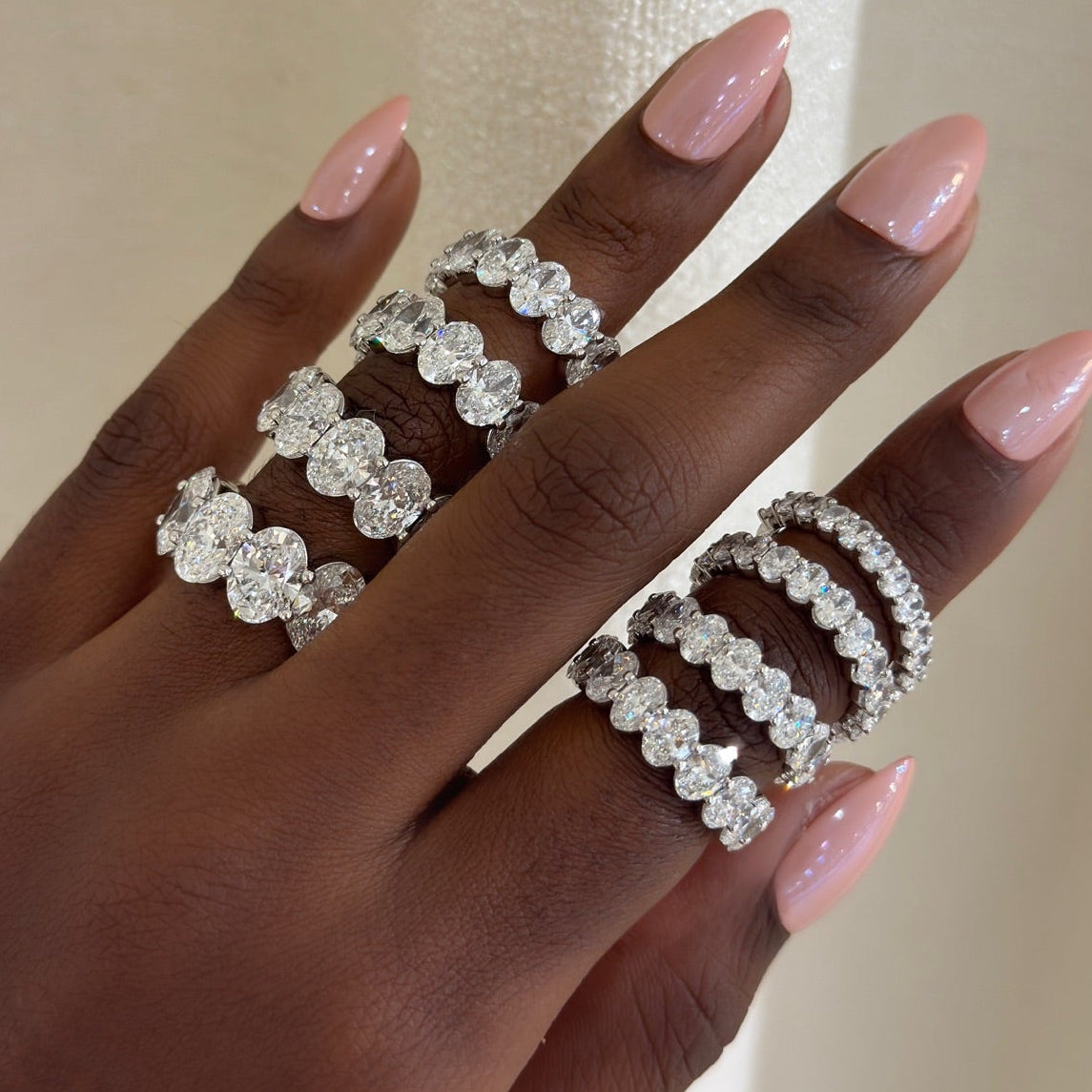 scalloped oval bands RW Fine collection