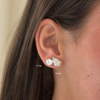 stud earring stack