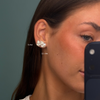 stud earring stack