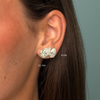 stud earring stack