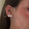 stud earring stack