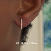 Nikki Diamond Huggie Earrings
