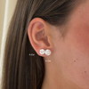 stud earring stack