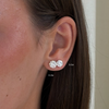 stud earring stack