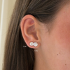 stud earring stack