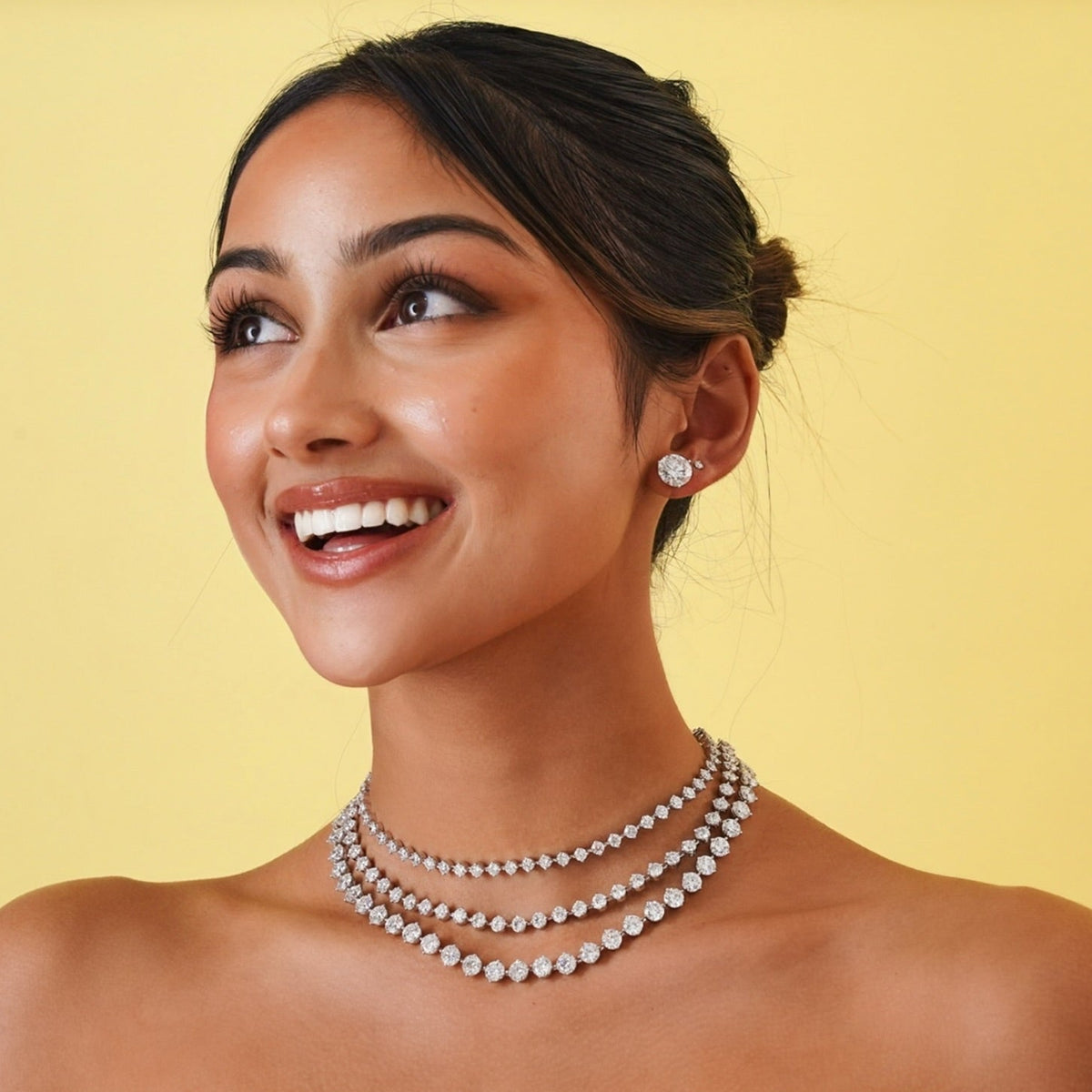 the Charlie Cloud®  tennis necklace collection- the Charlie Cloud® , mamas Charlie Cloud®  , memes Charlie Cloud® 