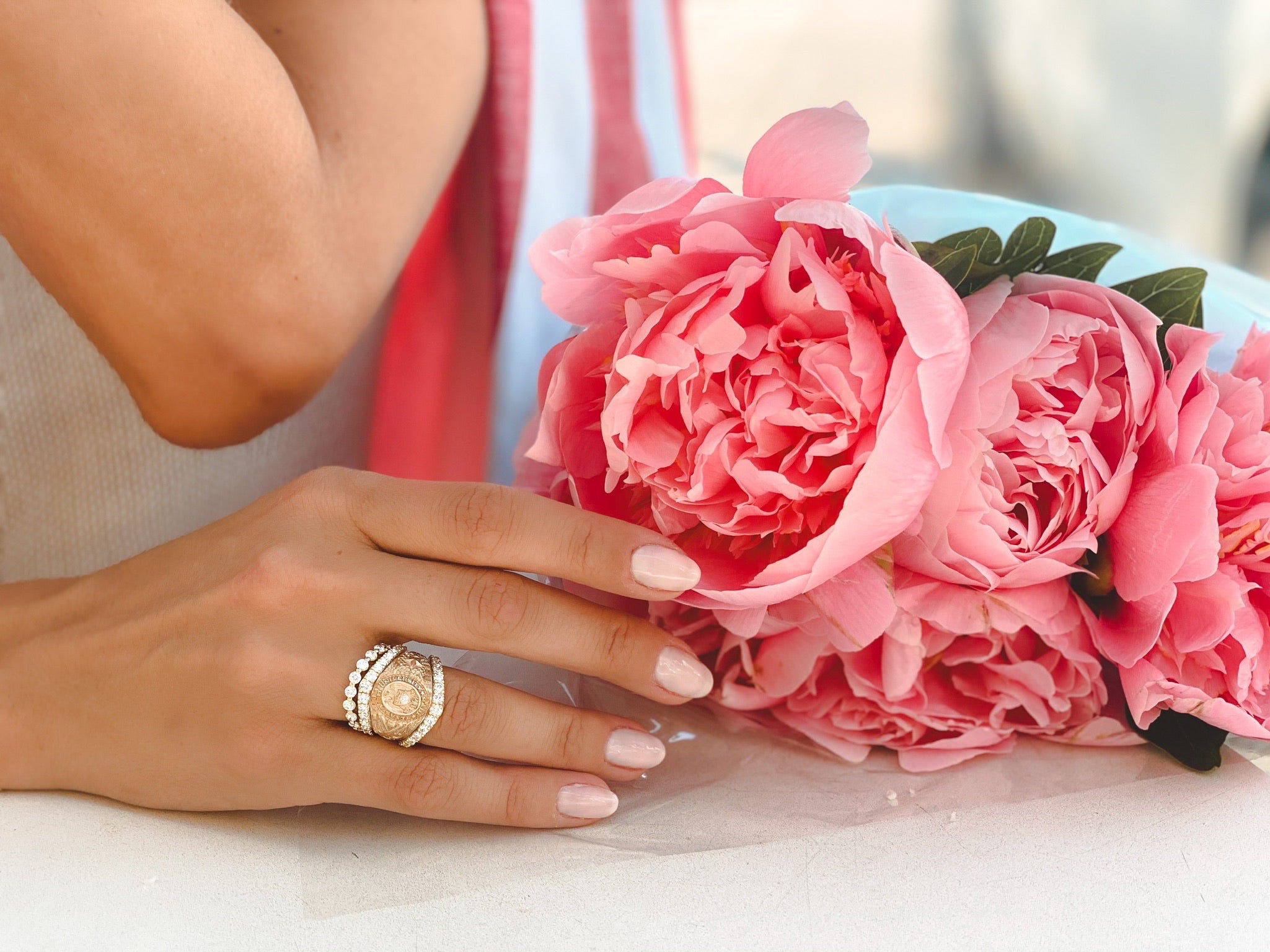 The Mini Cascading Aggie College RingWraps RWFJ