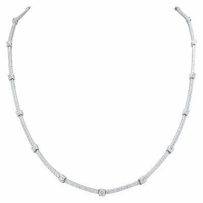 Island of Capri Diamond Rope Necklace