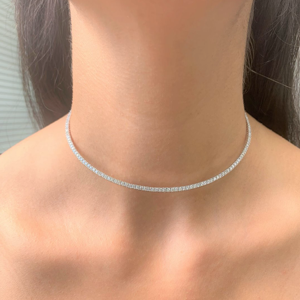 Choker diamant discount