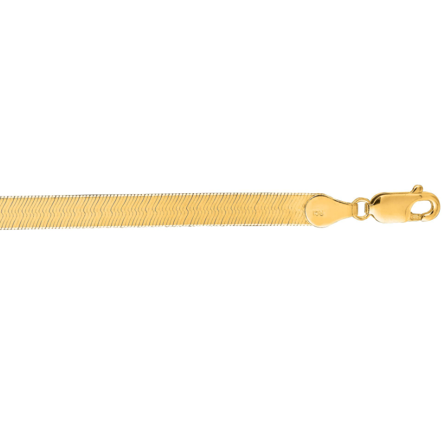 Britt Herringbone Bracelet 5mm