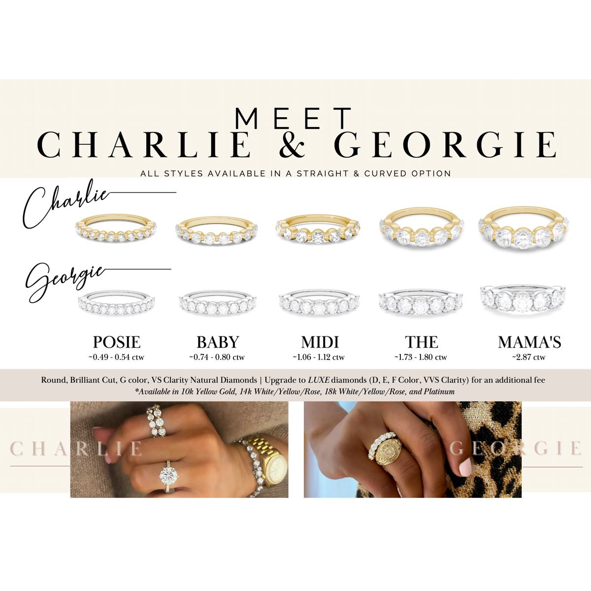 The Posie Charlie Cloud® Band (Straight)