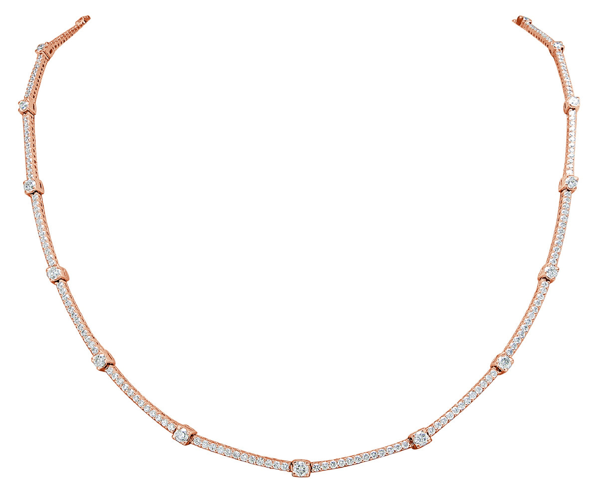 Island of Capri Diamond Rope Necklace