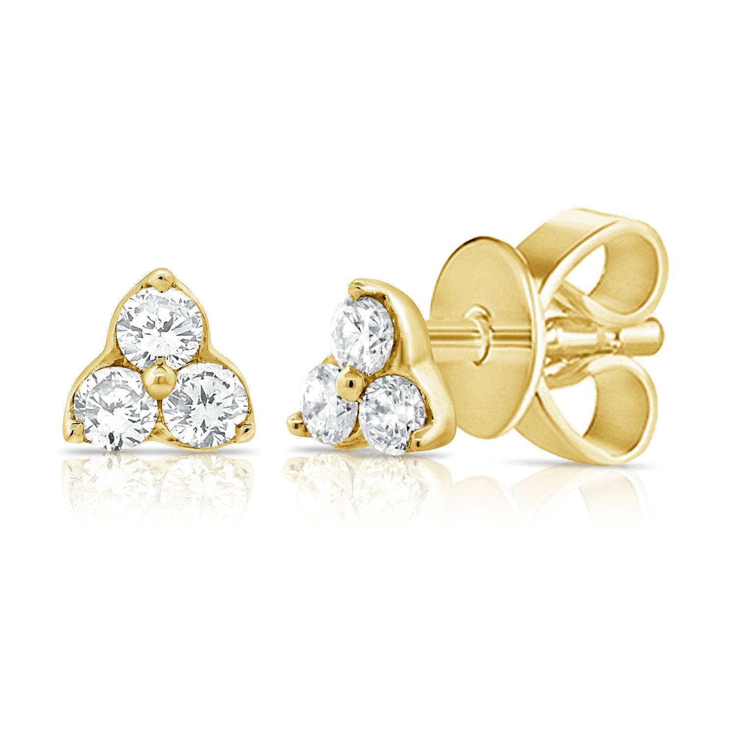 Mini Trilogy Cluster Stud Earrings – RW Fine Jewelry