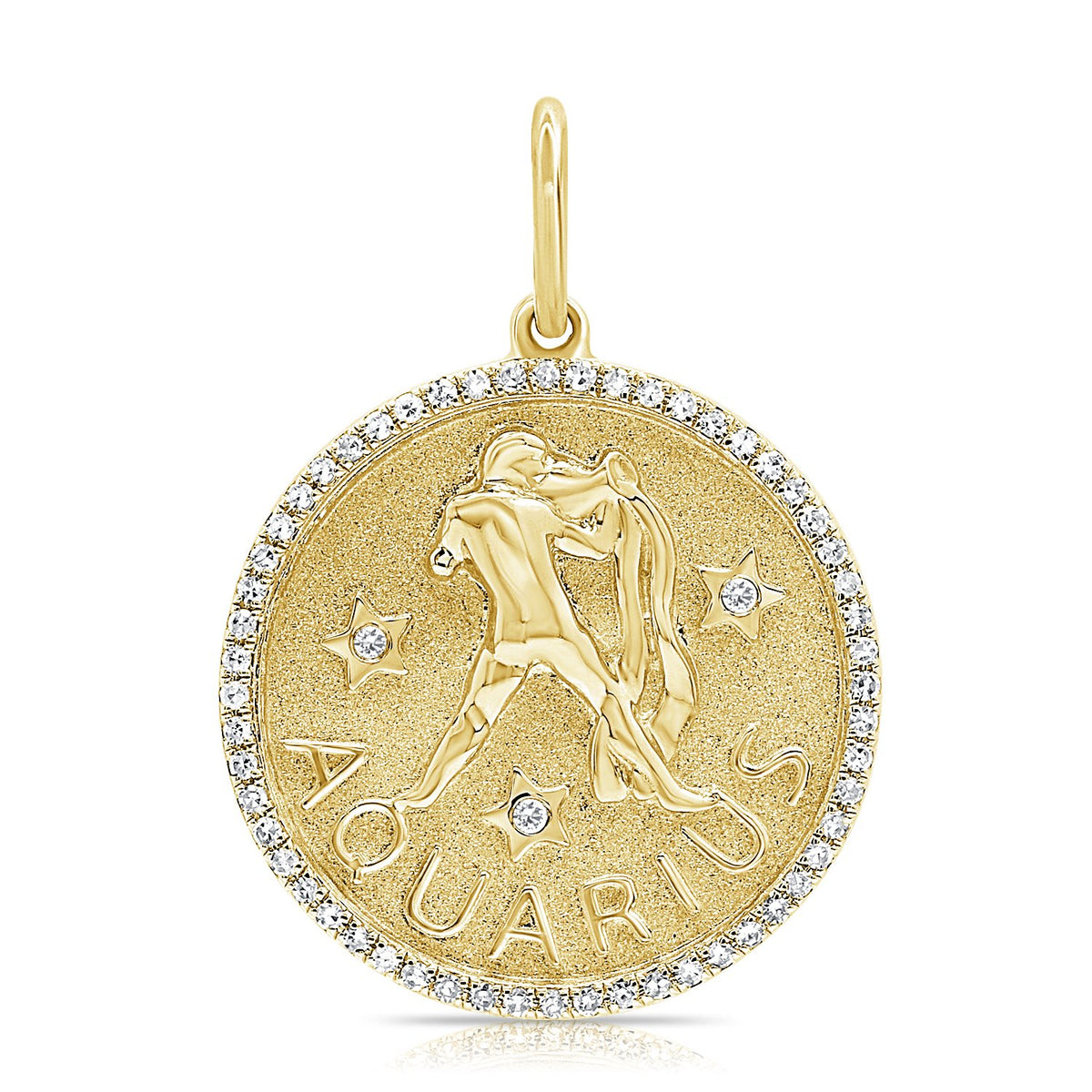 Zodiac Diamond Charm